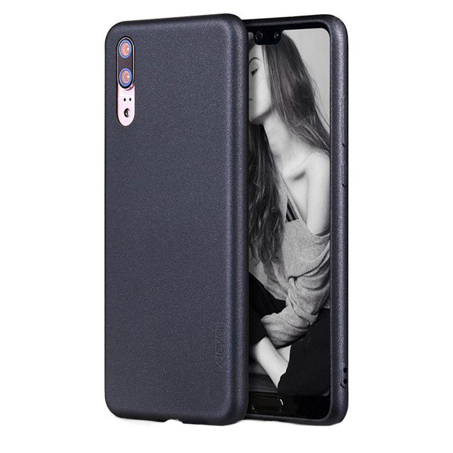 Husa Huawei P20 X-Level Guardian silicon TPU Negru mat + Creion Touch OEM