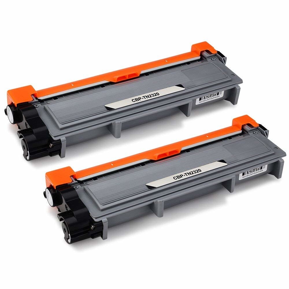 TN2320 Set de 2 Cartuse Toner compatibile cu Brother TN2320, 2X 2600 pagini, pentru Brother DCP-L 2500D, DCP-L 2520DW, DCP-L 2540DN, DCP-L2560DW, MFC-L 2700DW, MFC- L 2740DW, HL-L 2300D, HL-L 2320D, HL-L 2340DW, HL-L 2360DN, HL-L 2365DW