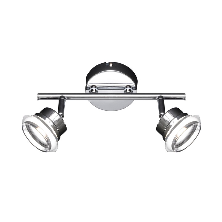 Aplica Spot Morgan 2x LED, 5W, 400 Lumen, 3000 Kelvin,sursa de lumina inclusa