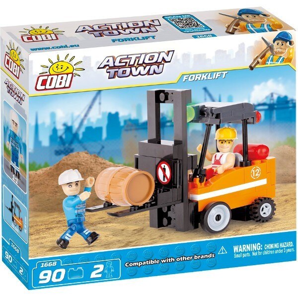 Set de constructie Cobi Klocki, Action Town
