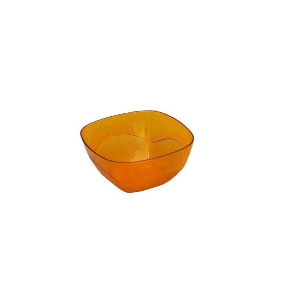 Bol patrat din plastic Nr 3, cristal ,3.3 l