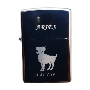 Bricheta metalica gravata zodie Berbec. Aries zodiac + cadou Bricheta metalica gravata zodie Berbec. Aries zodiac + cadou