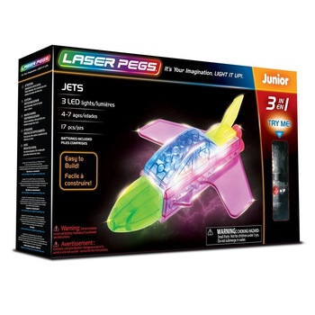 Set de constructie Laser Pegs, 3 in 1 Avioane Set de constructie Laser Pegs, 3 in 1 Avioane