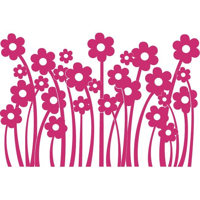 Nu ma uita - Sticker Decorativ - Magenta - 164 x 110 cm