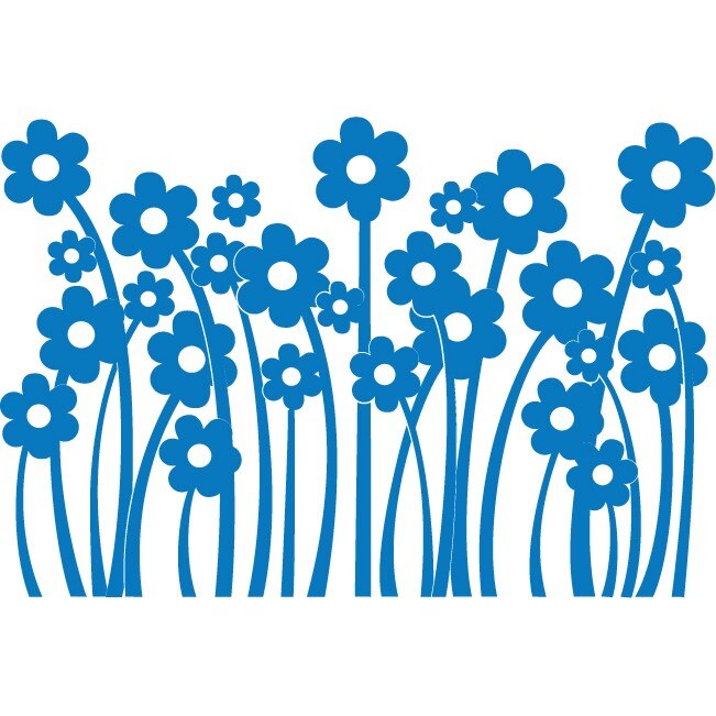 Nu ma uita - Sticker Decorativ - Albastru - 164 x 110 cm