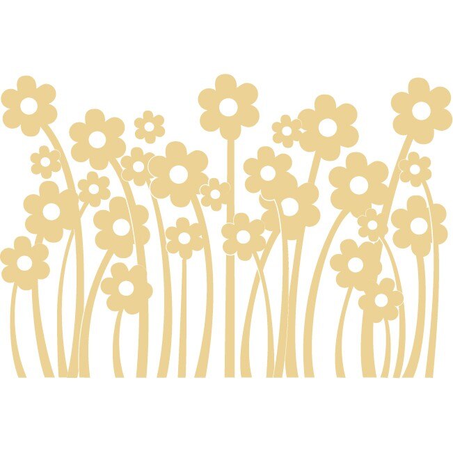 Nu ma uita - Sticker Decorativ - Bej - 164 x 110 cm