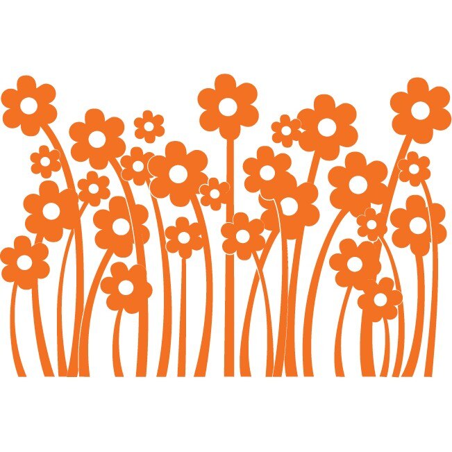 Nu ma uita - Sticker Decorativ - Portocaliu - 164 x 110 cm