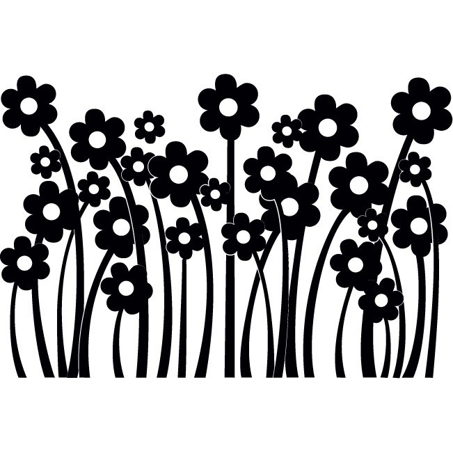 Nu ma uita - Sticker Decorativ - Negru - 164 x 110 cm