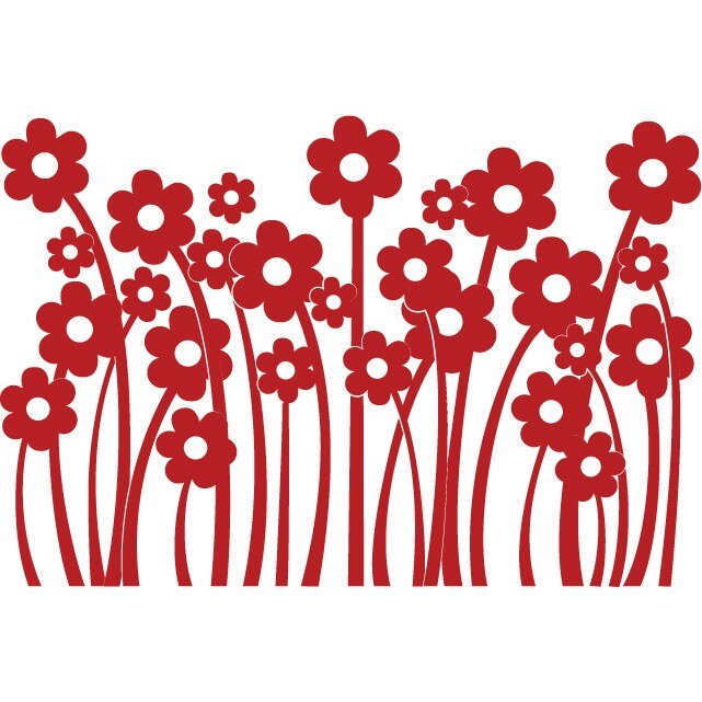 Nu ma uita - Sticker Decorativ - Rosu Cardinal - 164 x 110 cm