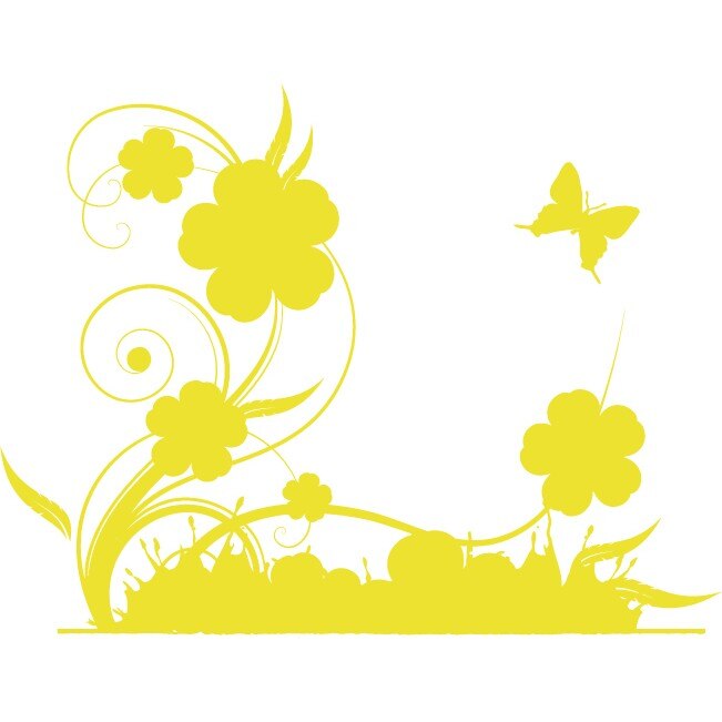 Viata din casa Dumneavoastra - Sticker Decorativ - Lemon - 143 x 110 cm