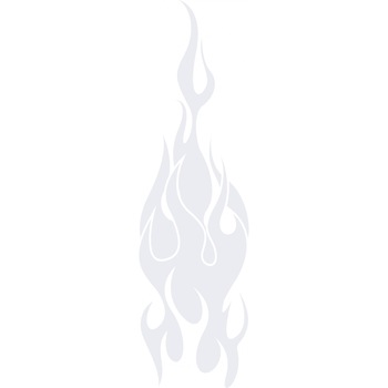 Focul viu - Sticker Decorativ - Alb polar - 43 x 150 cm Focul viu - Sticker Decorativ - Alb polar - 43 x 150 cm