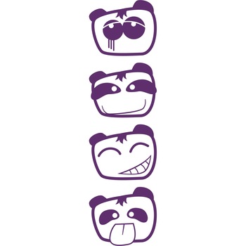 Sticker auto - Dispozitii 2 (pachet) - Indigo - 4buc 10x8 cm Sticker auto - Dispozitii 2 (pachet) - Indigo - 4buc 10x8 cm