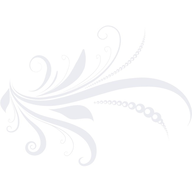 Flori cu margele - Sticker Decorativ - Alb polar - 113 x 83 cm