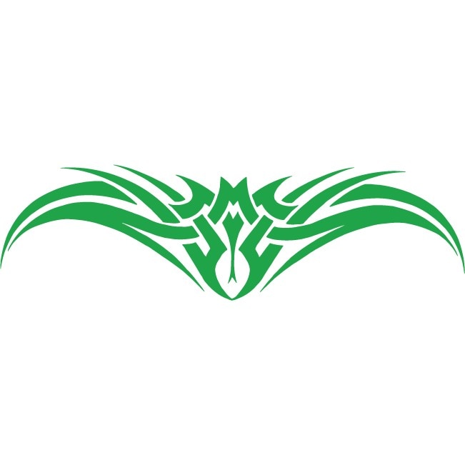 Tribal - Sticker Decorativ - Verde - 135 x 39 cm