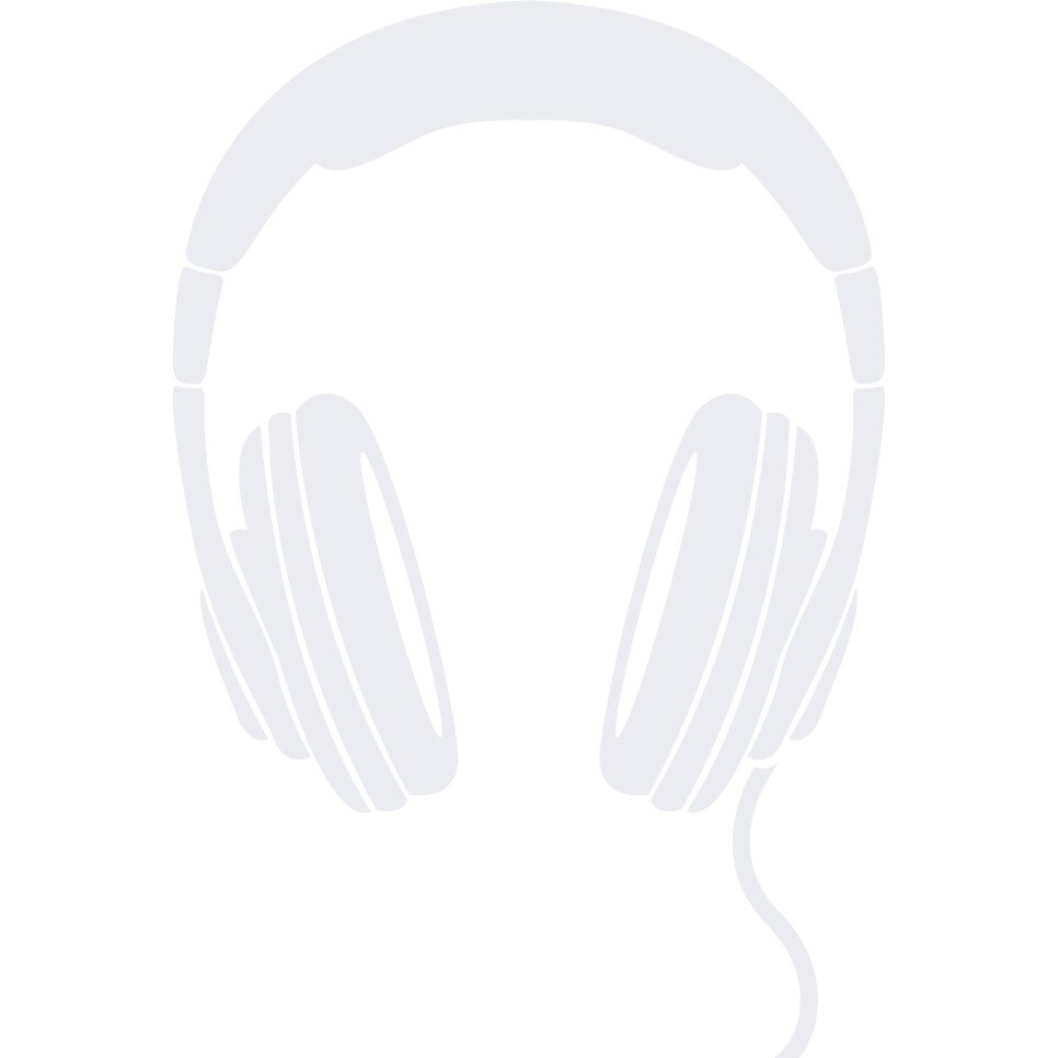 Sticker auto - Casti - Alb polar - 25x37 cm