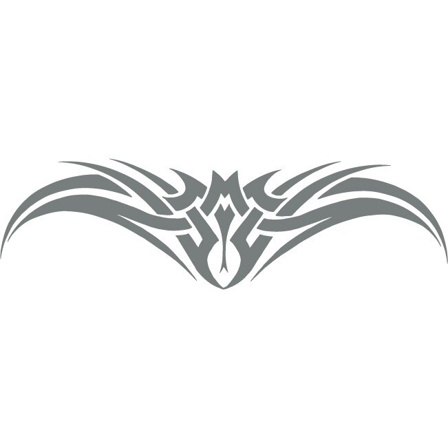 Tribal - Sticker Decorativ - Gri Metal - 135 x 39 cm
