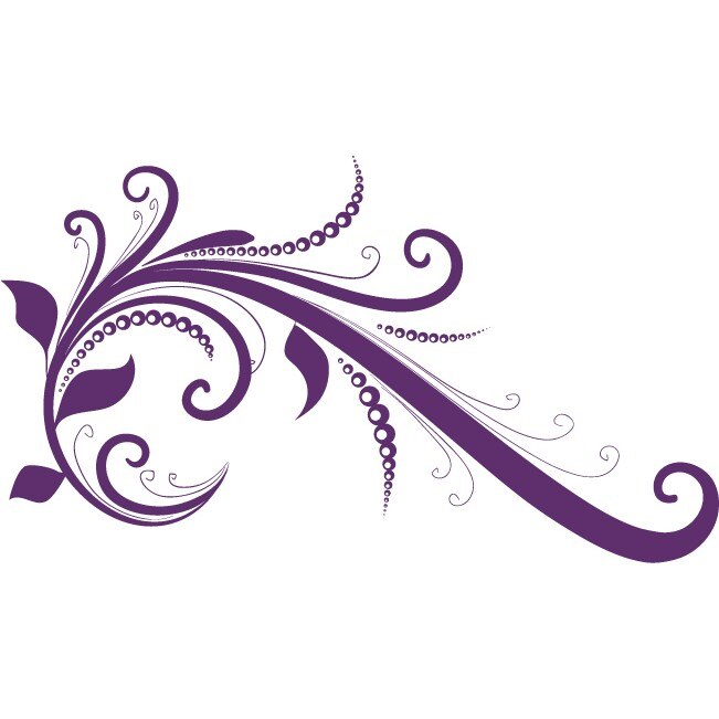 Planta moderna cu stil - Sticker Decorativ - Indigo - 160 x 91 cm