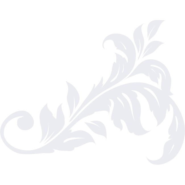 Frunza - Sticker Decorativ - Alb polar - 105 x 83 cm