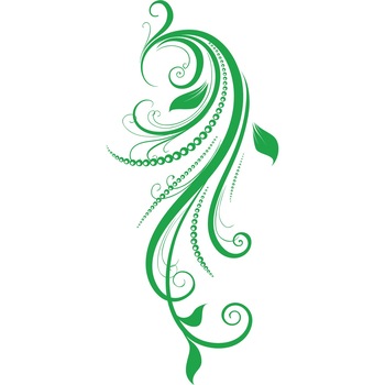 O creatie abstracta pentru casa Dumneavoastra - Sticker Decorativ - Verde - 143 x 64 cm O creatie abstracta pentru casa Dumneavoastra - Sticker Decorativ - Verde - 143 x 64 cm