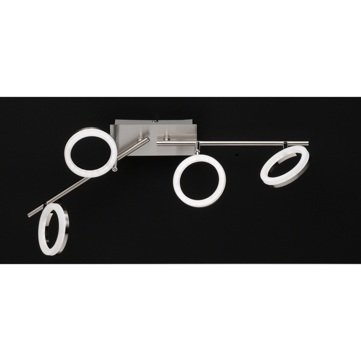 Aplica Spot Scarlet 4x LED, 4,5W, 320 Lumen, 3000 Kelvin,sursa de lumina inclusa