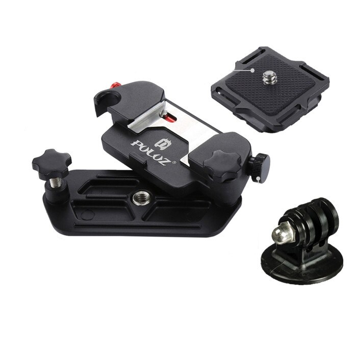 Suport camera PULUZ pentru Sony/GoPro/Xiaomi/Sjcam, Negru