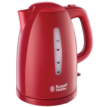 Fierbator Russell Hobbs 21272-70 Textures, 2400W, 1,7 l, Rosu Fierbator Russell Hobbs 21272-70 Textures, 2400W, 1,7 l, Rosu