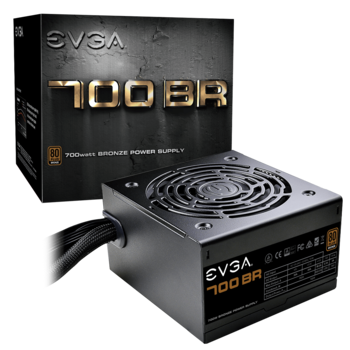 Sursa EVGA 700 BR, 80 PLUS® Bronze, 700W Sursa EVGA 700 BR, 80 PLUS® Bronze, 700W