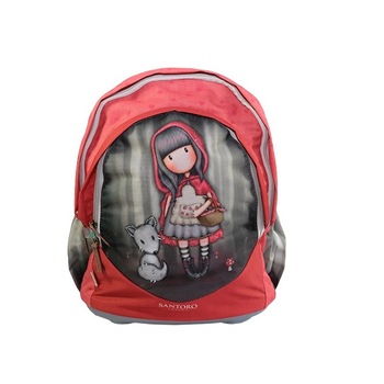 Ghiozdan ergonomic soft Gorjuss Little Red Riding Hood, 30 x 21 x 40 cm Ghiozdan ergonomic soft Gorjuss Little Red Riding Hood, 30 x 21 x 40 cm