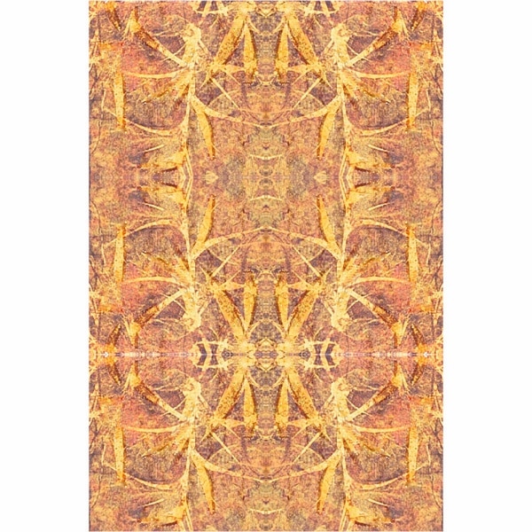 Set stickere autocolante faianta decorativa 20cm x 30cm model natura galben