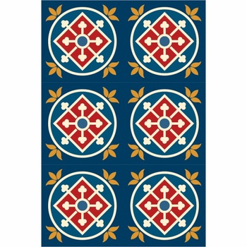 Set stickere autocolante faianta decorativa 20cm x 30cm model multicolor decorativ 17 Set stickere autocolante faianta decorativa 20cm x 30cm model multicolor decorativ 17