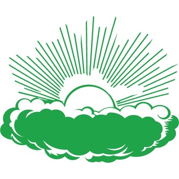 Soare pentru zile negre - Sticker Decorativ - Verde - 102 x 83 cm Soare pentru zile negre - Sticker Decorativ - Verde - 102 x 83 cm