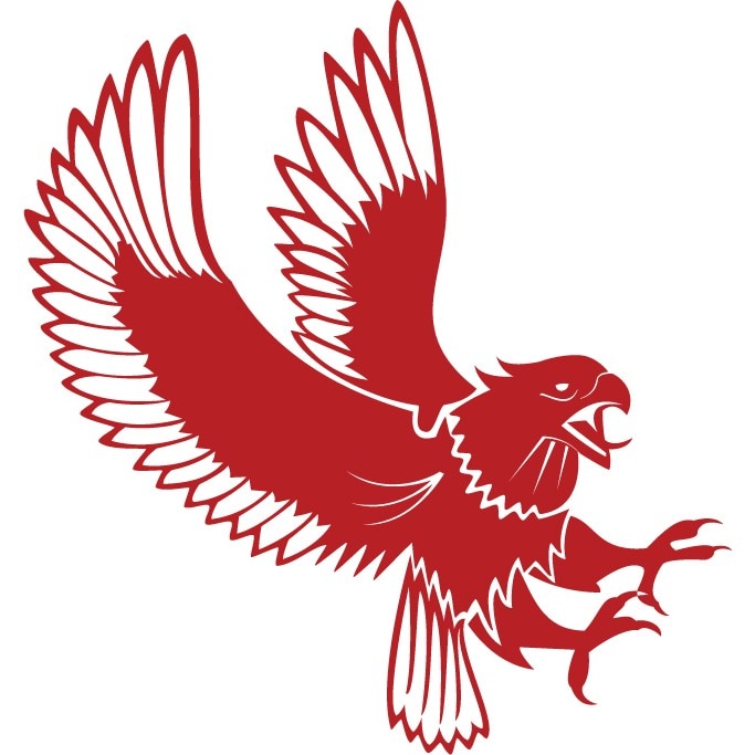 Soimul - Sticker Decorativ - Rosu Cardinal - 83 x 89 cm