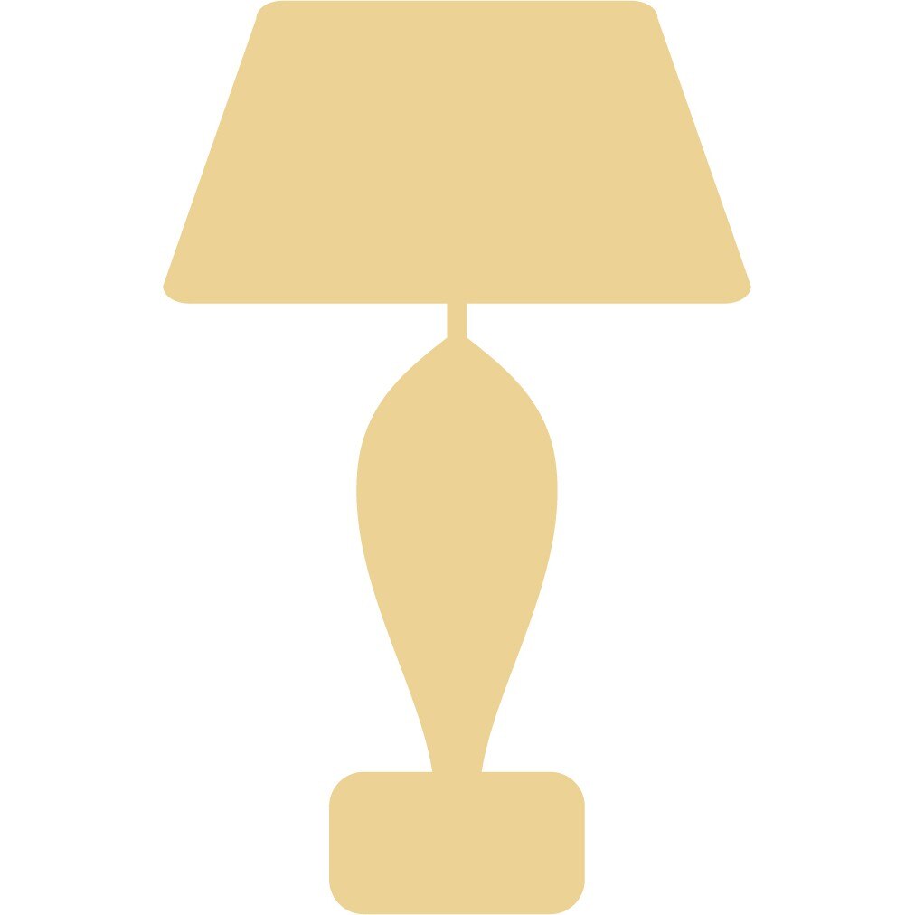 Lampa - Sticker Decorativ - Bej - 64 x 100 cm