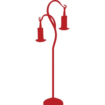 Lampa cu stil - Sticker Decorativ - Rosu Cardinal - 66 x 200 cm Lampa cu stil - Sticker Decorativ - Rosu Cardinal - 66 x 200 cm