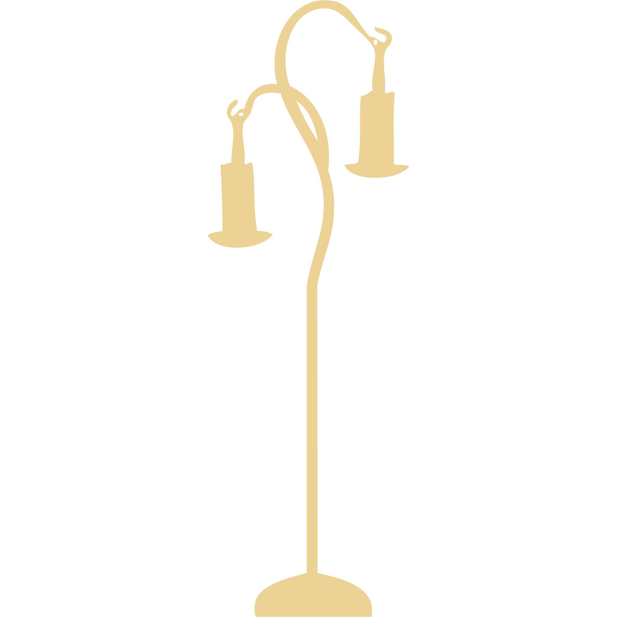 Lampa cu stil - Sticker Decorativ - Bej - 66 x 200 cm