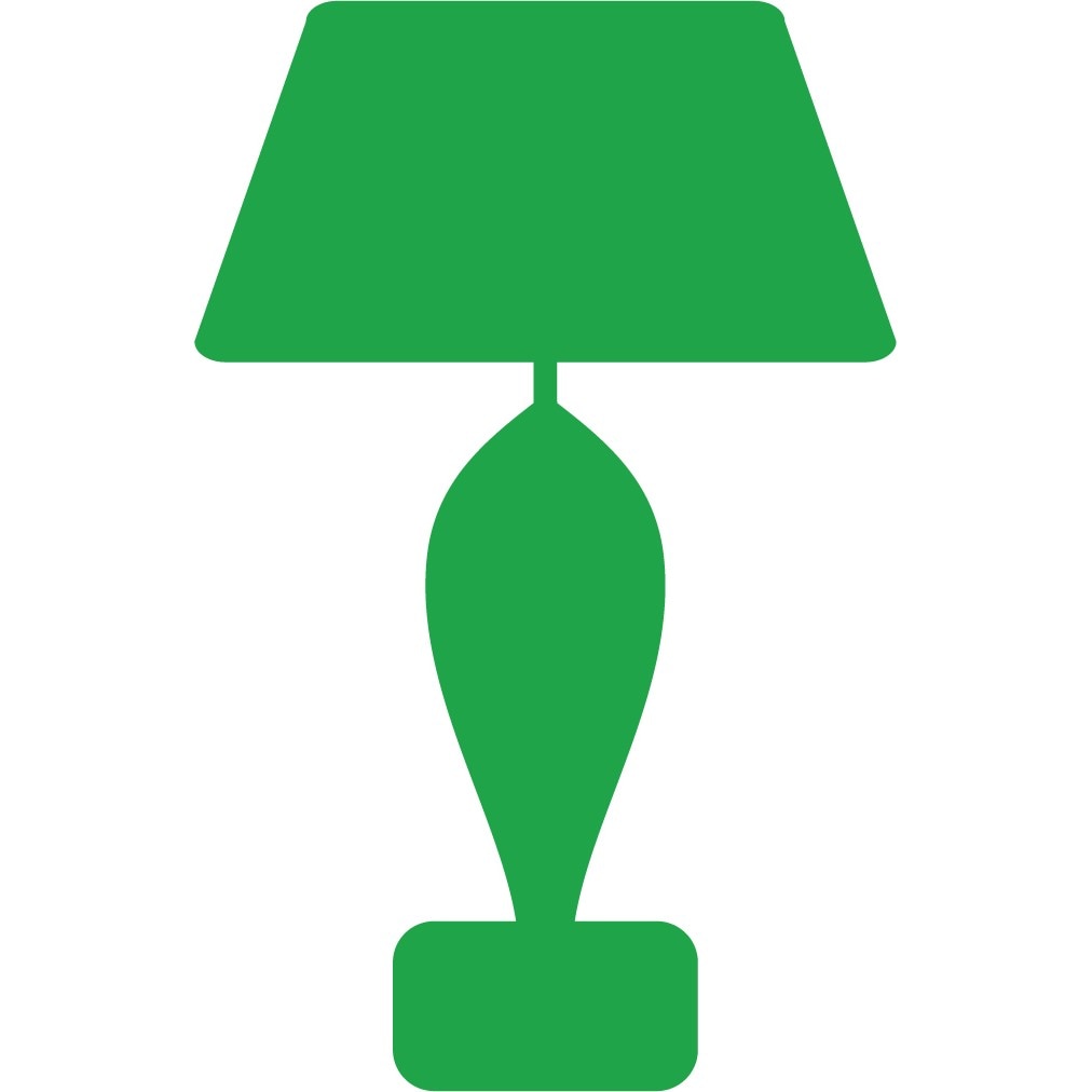 Lampa - Sticker Decorativ - Verde - 64 x 100 cm