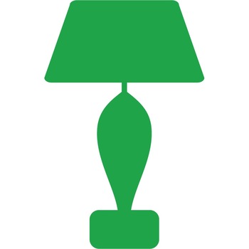 Lampa - Sticker Decorativ - Verde - 85 x 133 cm Lampa - Sticker Decorativ - Verde - 85 x 133 cm