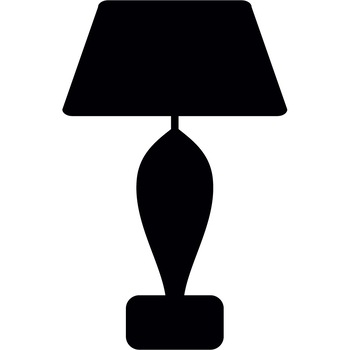 Lampa - Sticker Decorativ - Negru - 85 x 133 cm Lampa - Sticker Decorativ - Negru - 85 x 133 cm