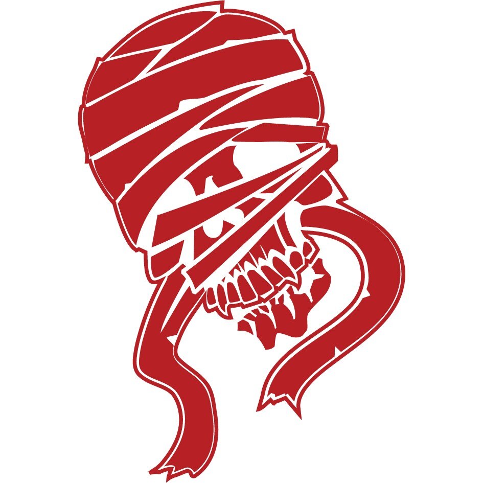 Mumia - Sticker Decorativ - Rosu Cardinal - 75 x 111 cm