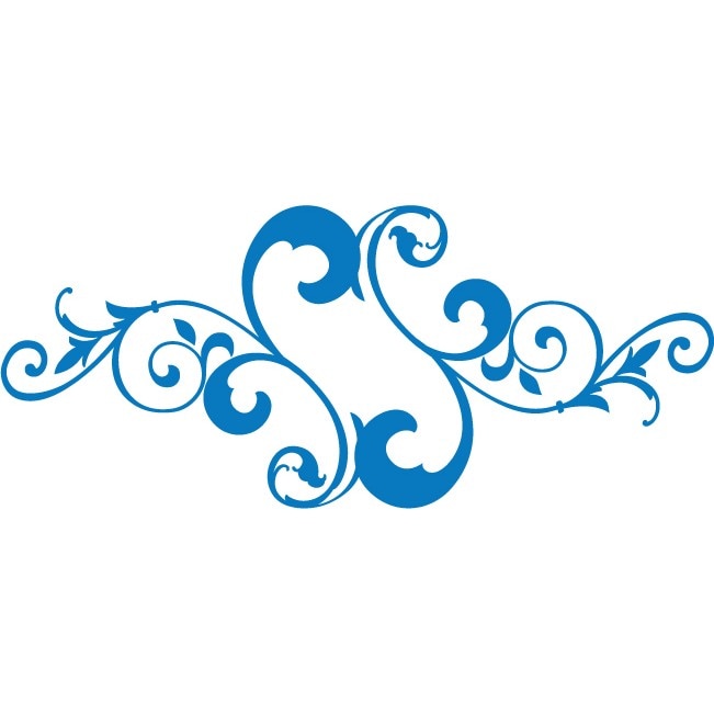 Elementul arhitecturii - Sticker Decorativ - Albastru - 180 x 76 cm