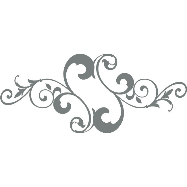 Elementul arhitecturii - Sticker Decorativ - Gri Metal - 180 x 76 cm