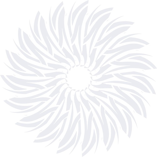 Floarea din soare - Sticker Decorativ - Alb polar - 83 x 83 cm