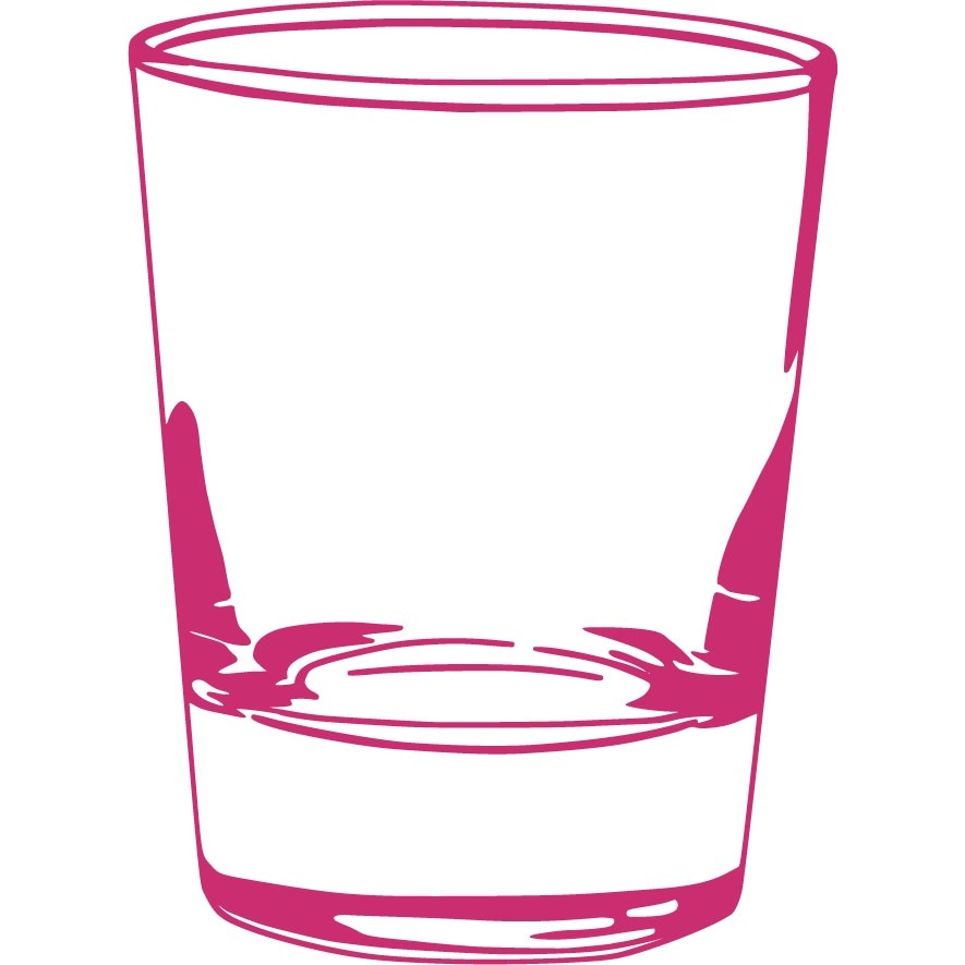 Paharul - Sticker Decorativ - Magenta - 75 x 102 cm