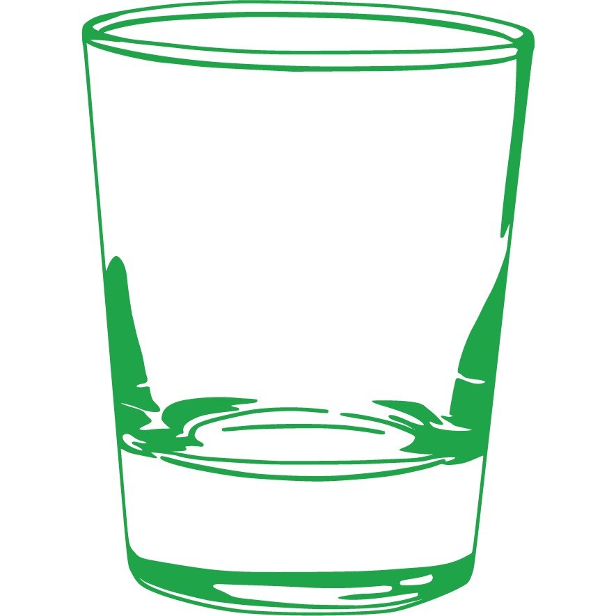 Paharul - Sticker Decorativ - Verde - 75 x 102 cm