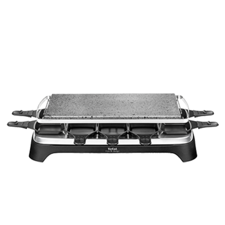 Tefal PR457812 Pierrade Rachlette elektromos grillsütő, 1350W, Fekete/Ezüst