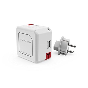 Priza si Baterie Allocacoc, 5000mAh, 4 sloturi USB Priza si Baterie Allocacoc, 5000mAh, 4 sloturi USB