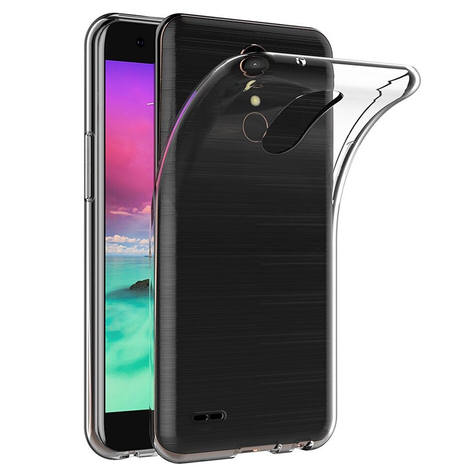 Husa de protectie silicon transparent ultraslim 0.3mm, LG K10 (2017)