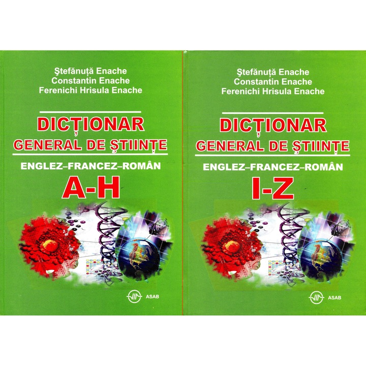Dictionar general de stiinte en-fr-ro(2 vol.) - Stefanuta Enache