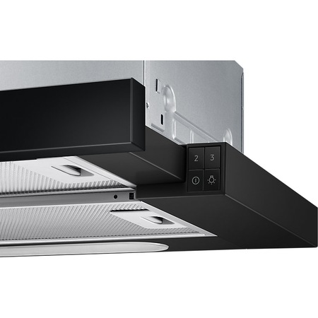 Hota incorporabila telescopica Samsung NK24M1030IB/UR, Putere de absorbtie 392 m3/h, 60 cm, LED, Negru