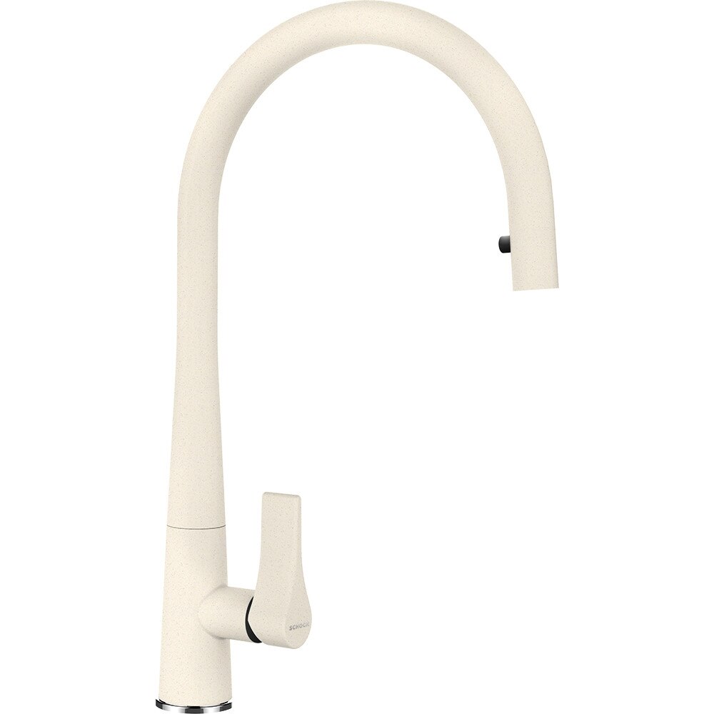 Baterie granit Schock Gota cu Dus Extractibil Magnolia, rotatie tija la 360 grade